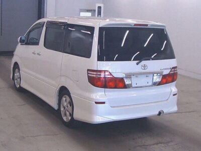 2007 Toyota Alphard campervan just 44,000 miles Stock Reference 711