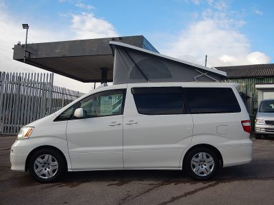 Toyota Alphard Campervan.