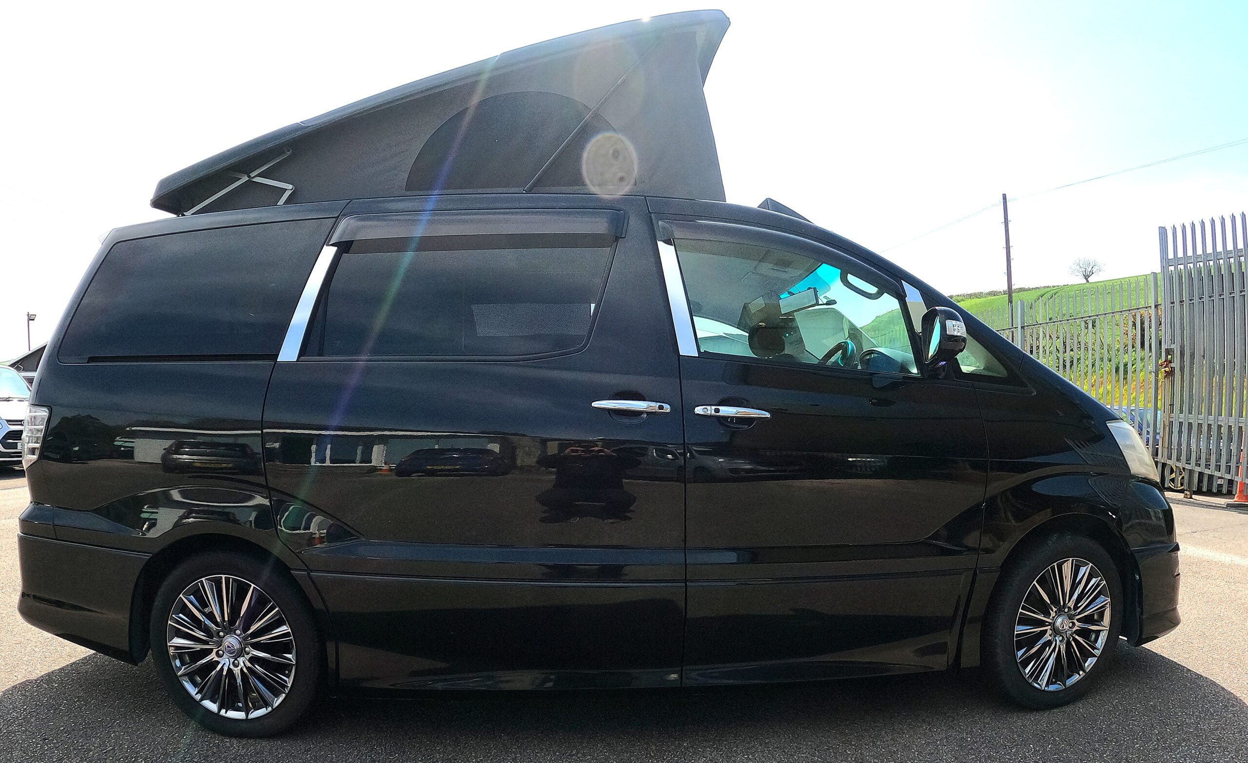 toyota alphard campervans for sale in devon
