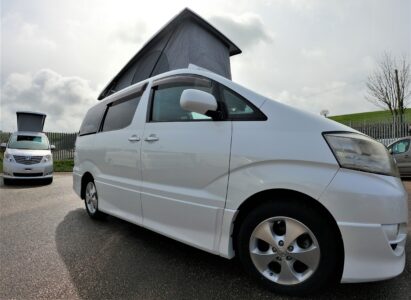Toyota Alphard Campervan. Available now at RivieraMotors.co.uk