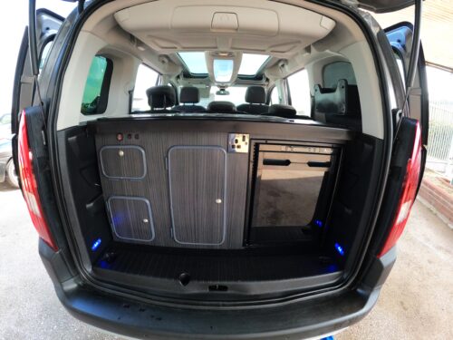peugeot rifter micro campervan