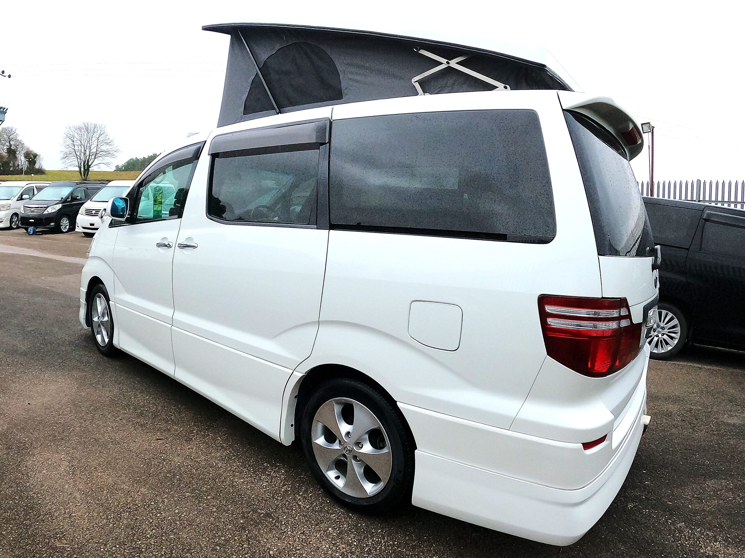 toyota alphard campervan