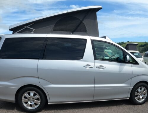 Ready for adventure. Another of our campervans finds its new home