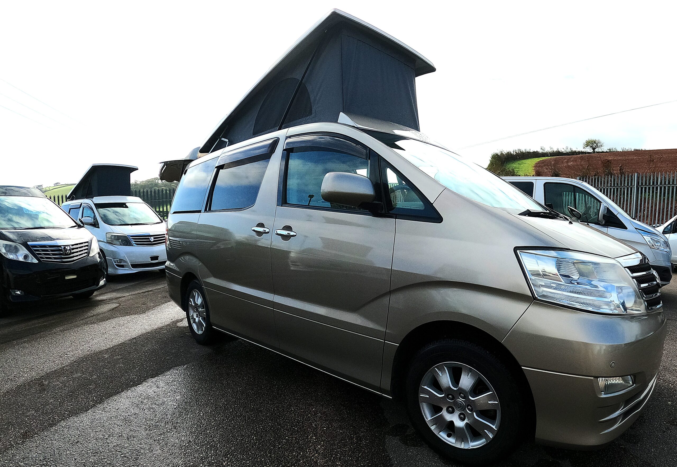 toyota alphard campervan for sale
