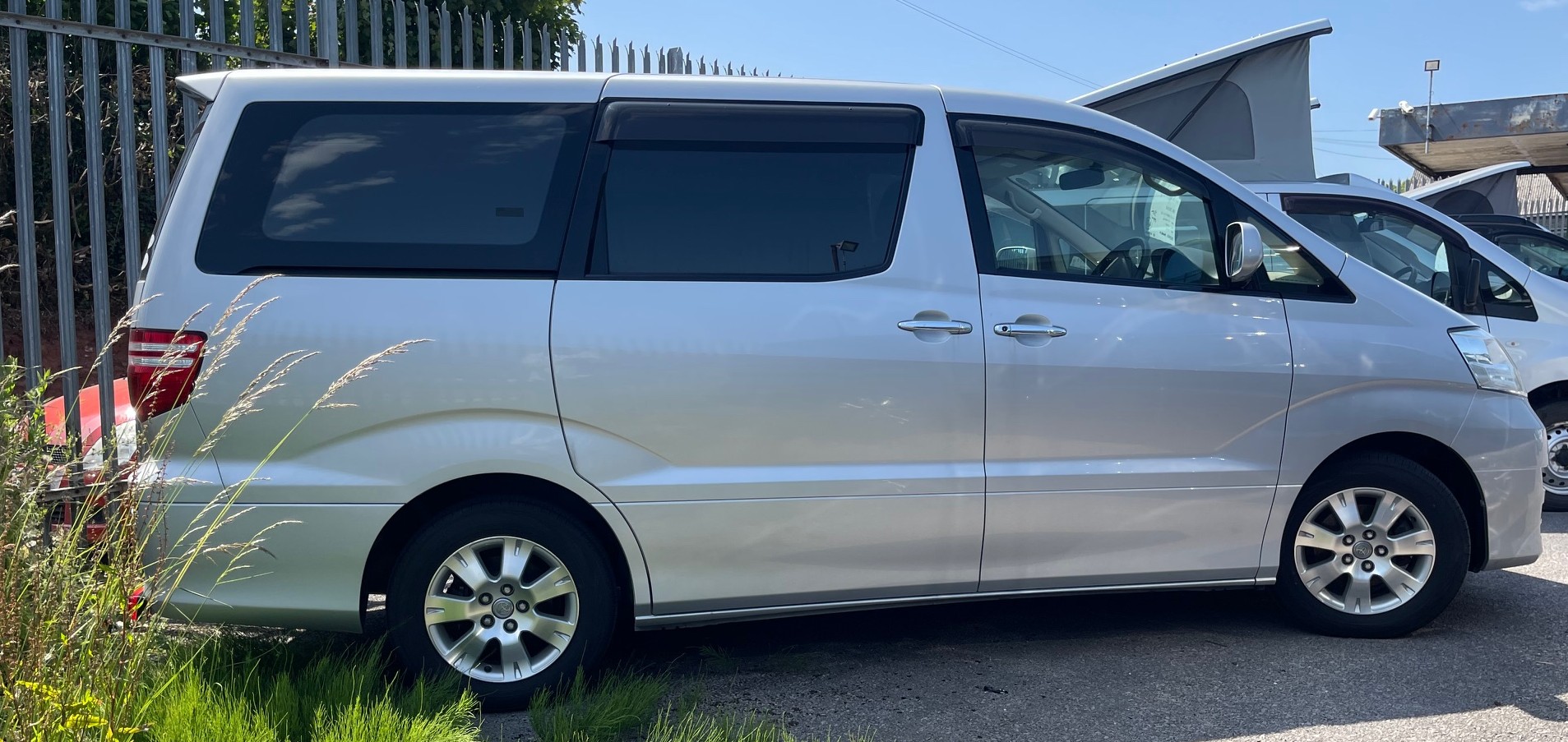 19,500 mile Toyota Alphard campervan