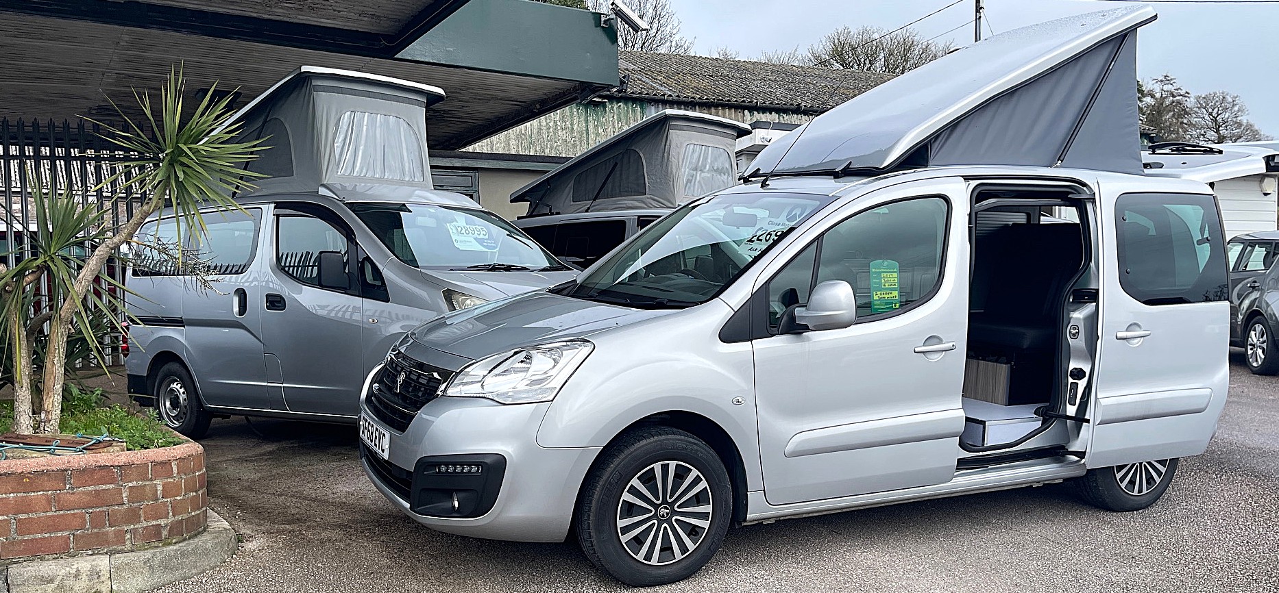 peugeot partner micro campervans
