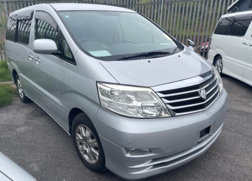 toyota alphard campervans for sale