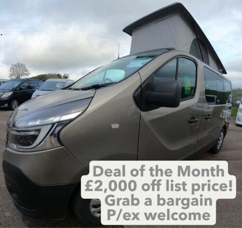 renault trafic campervans for sale